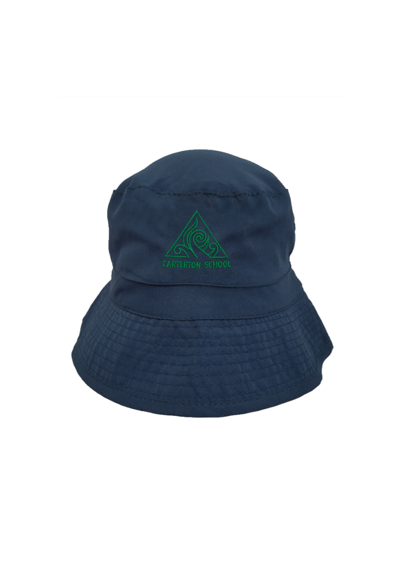 Carterton School  Bucket Hat Navy